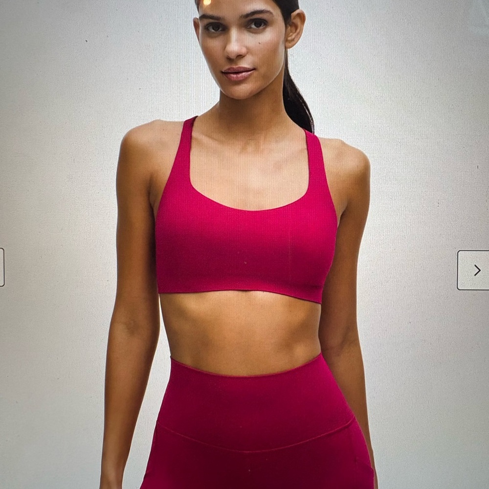 Lululemon Strappy Pink Sportsbra